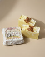 Saffron & Rosewater Cold-Process Soap (100g)